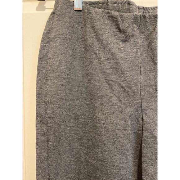 J. Jill Ponte Slim Leg Charcoal Heather Casual Pants Size Medium NWT Stretchy - Picture 4 of 10